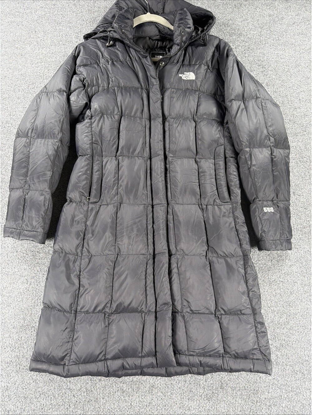 The North Face Women's Metropolis Parka-550 Goose Down- Black- Women's XS